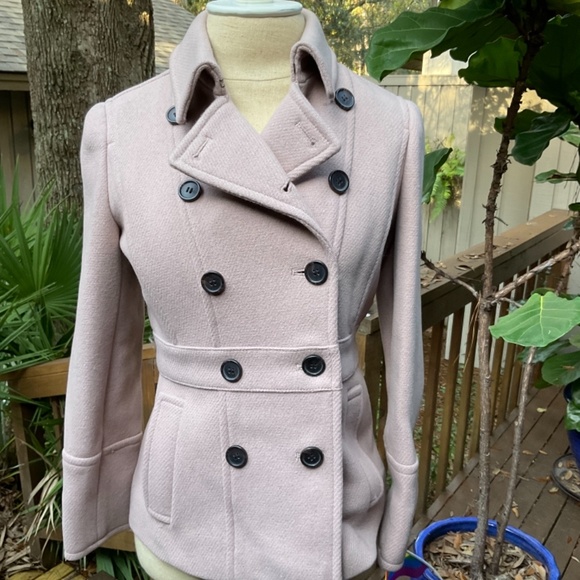 NWT J. Crew wool Stadium Cloth peacoat by Nello Gori - Picture 2 of 8